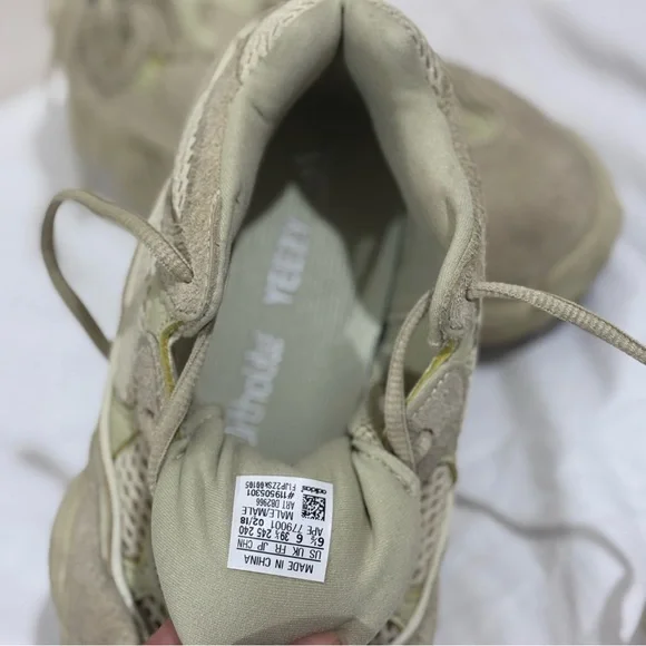 adidas Kids Light Beige Sneakers - Picture 2 of 12